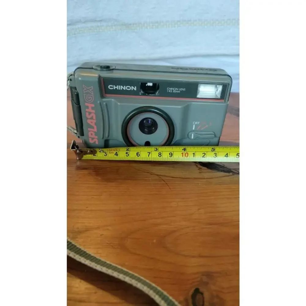 Chinon Splash Auto Focus All Weather Proof DX Program‎ Waterproof 35mm Camera